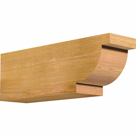 Ekena Millwork Alpine Rough Sawn Rafter Tail, Western Red Cedar, 6"W x 8"H x 24"L RFT06X08X24ALP00RWR